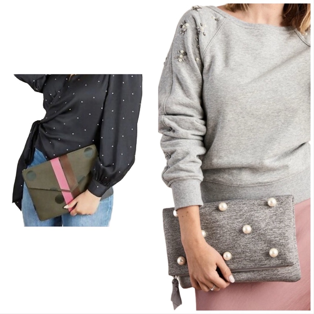 4 Stella & Dot clutches f-ship